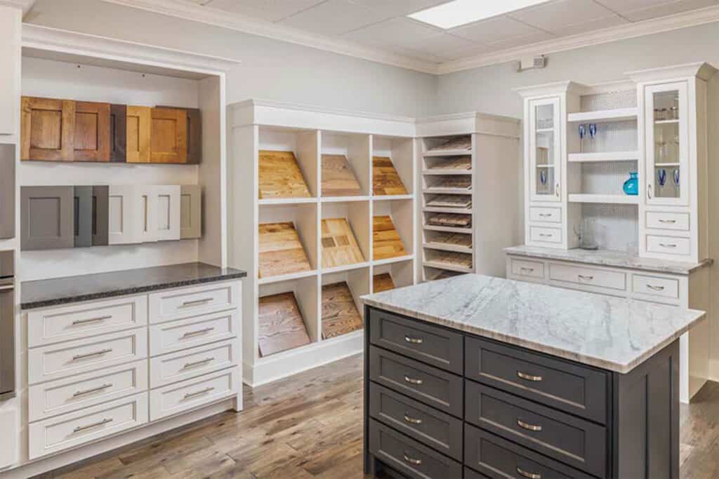 MH Builder Group Design Center cabinet samples